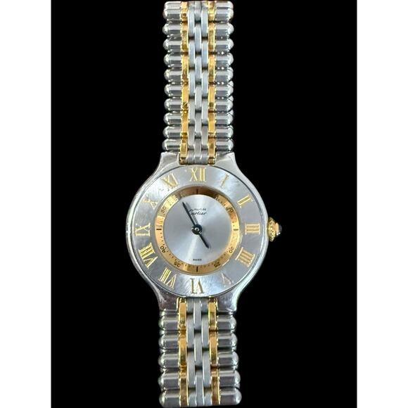 Cartier 21 Must de Cartier Two-tone Watch - Picture 1 of 13